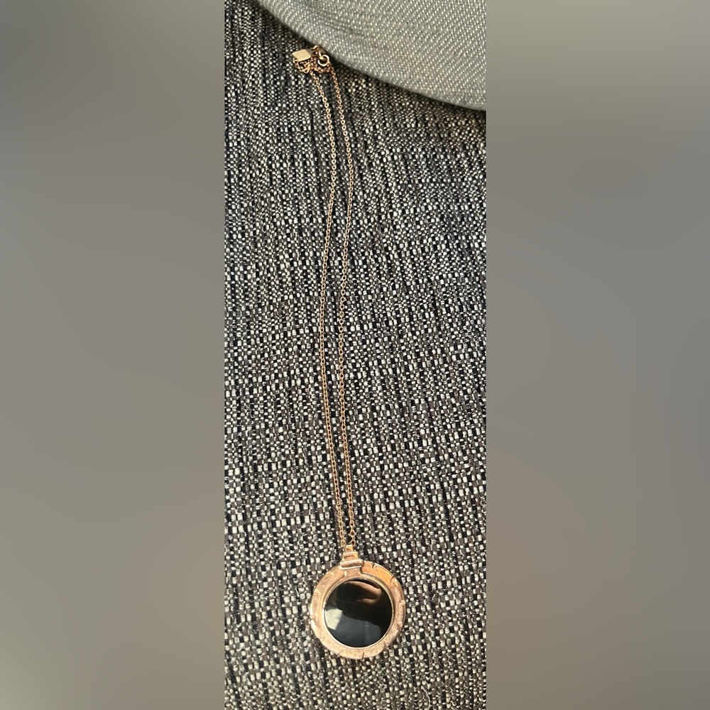 Pamela Love Black Stone Necklace